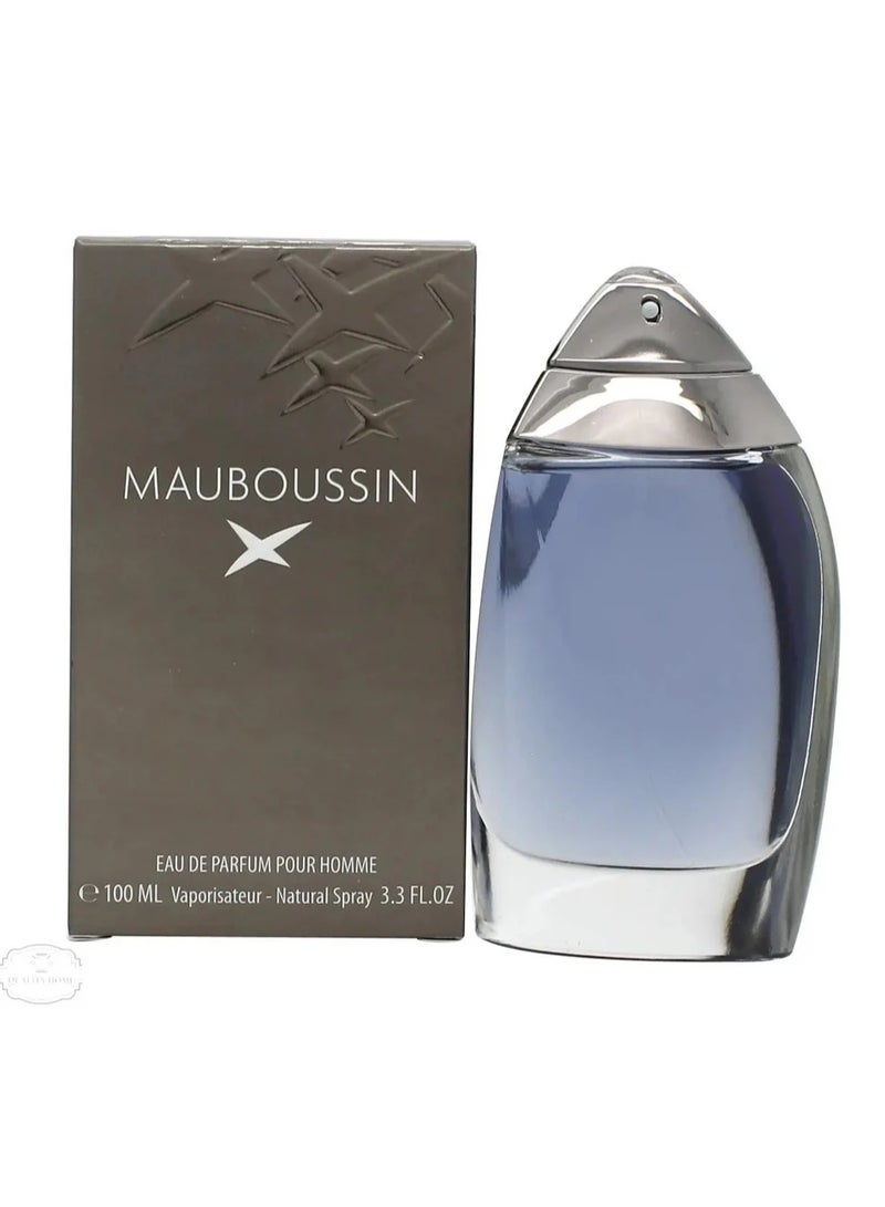 Mauboussin Pour Home Eau De Parfum 100Ml 3.4Fl Oz Woody Aromatic - Image 1